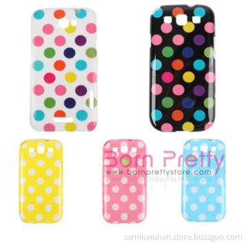 1PC Polka Dot Plastic Hard Case Cover For Samsung Galaxy S3- 5 Colors
